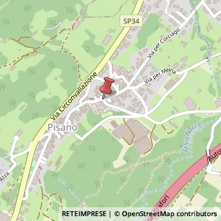 Mappa Via Antonio Gramsci,  1, 28010 Pisano, Novara (Piemonte)