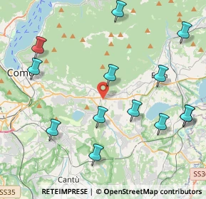 Mappa 22032 Albese con Cassano CO, Italia (4.78615)