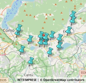 Mappa 22032 Albese con Cassano CO, Italia (3.25438)