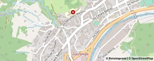 Mappa Gazzaniga