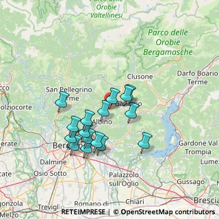 Mappa Via Antonio Locatelli, 24025 Gazzaniga BG, Italia (12.055)