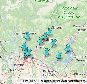 Mappa Via Antonio Locatelli, 24025 Gazzaniga BG, Italia (11.83083)