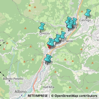 Mappa Via Antonio Locatelli, 24025 Gazzaniga BG, Italia (1.67429)