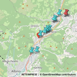 Mappa Via Antonio Locatelli, 24025 Gazzaniga BG, Italia (1.95417)