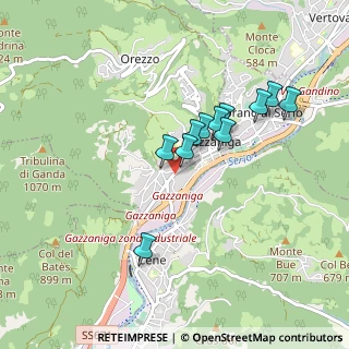 Mappa Via Antonio Locatelli, 24025 Gazzaniga BG, Italia (0.73455)
