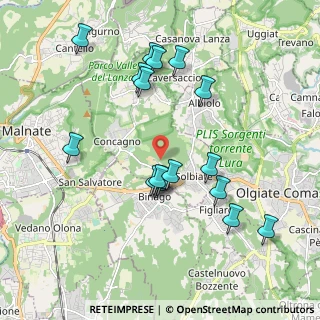 Mappa 22070 Solbiate CO, Italia (1.91882)
