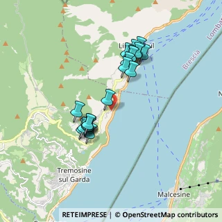 Mappa Via dello Sport, 25010 Tremosine sul Garda BS, Italia (1.602)