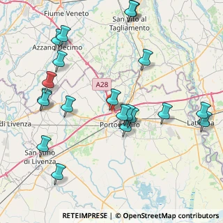 Mappa Via Arma Aeronautica, 30026 Portogruaro VE, Italia (9.343)