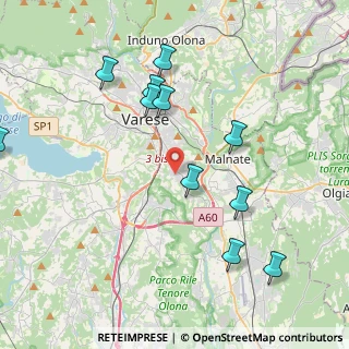 Mappa Via dei Cavalli, 21100 Varese VA, Italia (4.44273)