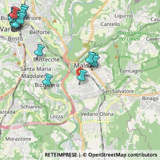 Mappa Via Lipari, 21046 Malnate VA, Italia (3.526)