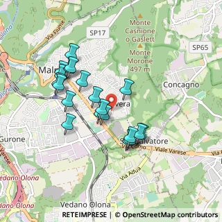 Mappa Via Cacciatori Delle Alpi, 21046 Malnate VA, Italia (0.8055)