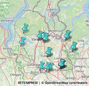 Mappa Via Cacciatori Delle Alpi, 21046 Malnate VA, Italia (15.0415)