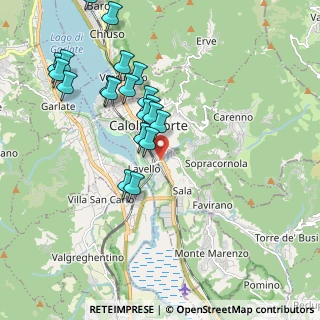 Mappa Corso Europa, 23801 Calolziocorte LC, Italia (1.991)