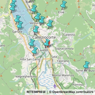 Mappa Corso Europa, 23801 Calolziocorte LC, Italia (2.79733)