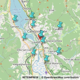 Mappa Corso Europa, 23801 Calolziocorte LC, Italia (1.73909)