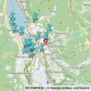 Mappa Via Donato Bramante, 23801 Calolziocorte LC, Italia (2.028)