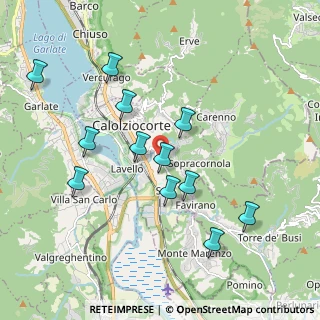 Mappa Via Donato Bramante, 23801 Calolziocorte LC, Italia (1.89167)