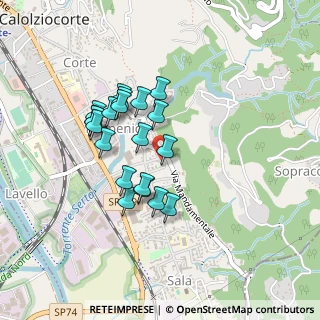 Mappa Via Donato Bramante, 23801 Calolziocorte LC, Italia (0.369)