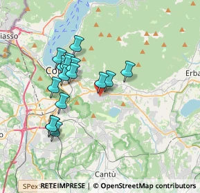 Mappa Via I Maggio, 22030 Lipomo CO, Italia (3.19125)
