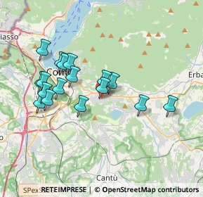 Mappa Via I Maggio, 22030 Lipomo CO, Italia (3.37706)