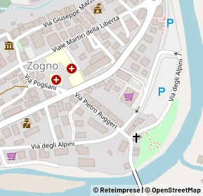 Mappa 24019 Zogno BG, Italia (0.1365)
