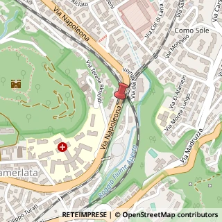Mappa Via Napoleona,  7, 22100 Como, Como (Lombardia)