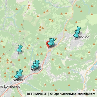 Mappa Via Monte Tomba, 24025 Gazzaniga BG, Italia (4.57727)