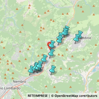 Mappa Via Monte Tomba, 24025 Gazzaniga BG, Italia (3.57412)