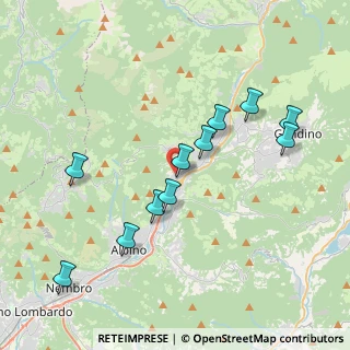 Mappa Via Monte Tomba, 24025 Gazzaniga BG, Italia (3.81273)