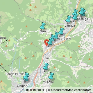 Mappa Via Monte Tomba, 24025 Gazzaniga BG, Italia (2.545)