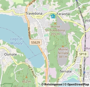 Mappa Via moncucco, 21028 Travedona Monate VA, Italia (0.72692)