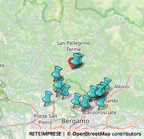 Mappa Via Roma, 24019 Zogno BG, Italia (6.822)