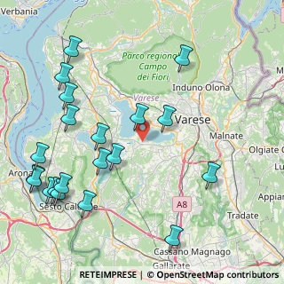 Mappa Via N. Bixio, 21020 Bodio Lomnago VA, Italia (10.2665)