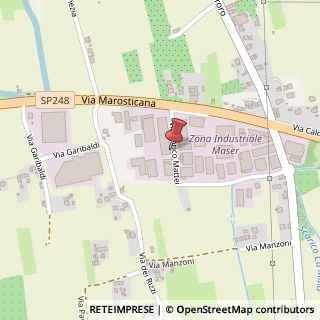 Mappa Via E. Mattei, 44, 31010 Maser, Treviso (Veneto)