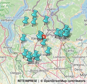 Mappa Via Don Carlo, 21046 Malnate VA, Italia (13.323)