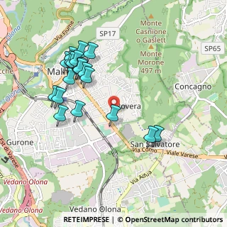 Mappa Via Don Carlo, 21046 Malnate VA, Italia (0.9755)