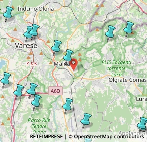 Mappa Via Don Carlo, 21046 Malnate VA, Italia (6.734)