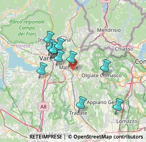 Mappa Via Don Carlo, 21046 Malnate VA, Italia (6.30818)