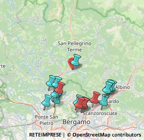 Mappa Via Cesare Battisti, 24019 Zogno BG, Italia (8.23188)