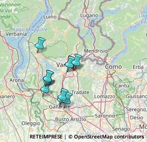 Mappa Via Carnia, 21046 Malnate VA, Italia (11.52545)