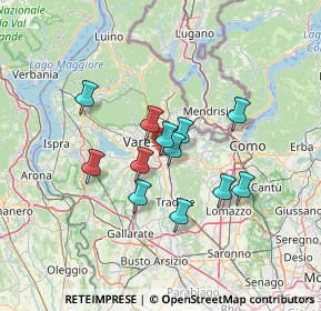 Mappa Via Carnia, 21046 Malnate VA, Italia (10.35167)