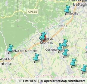 Mappa SP248, 31040 Giavera del Montello TV, Italia (2.60917)