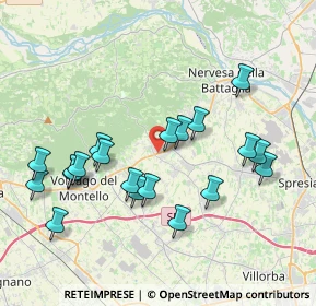 Mappa SP248, 31040 Giavera del Montello TV, Italia (3.906)