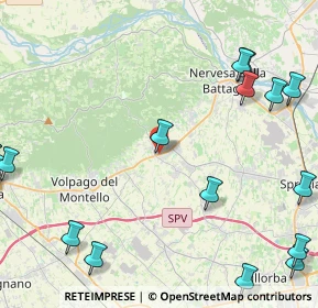 Mappa SP248, 31040 Giavera del Montello TV, Italia (6.83)