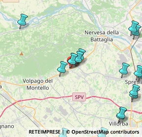 Mappa SP248, 31040 Giavera del Montello TV, Italia (5.9465)