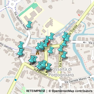 Mappa Piazza Risorgimento, 30025 Fossalta di Portogruaro VE, Italia (0.09286)