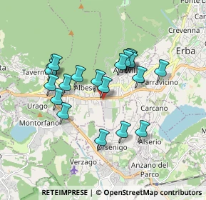 Mappa Via Meroni Padre, 22031 Albavilla CO, Italia (1.55)