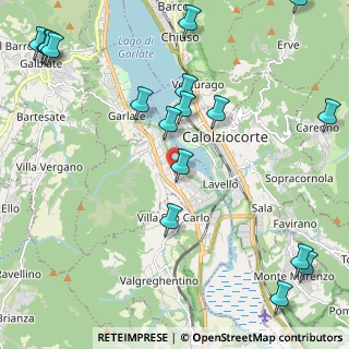 Mappa Via Cesare Cantù, 23854 Lecco LC, Italia (2.90588)