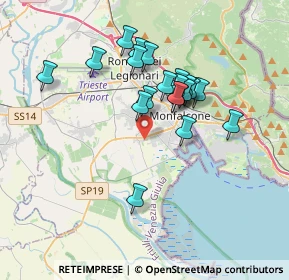 Mappa Via E. Morante, 34079 Staranzano GO, Italia (3.034)