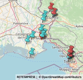 Mappa Via E. Morante, 34079 Staranzano GO, Italia (16.068)